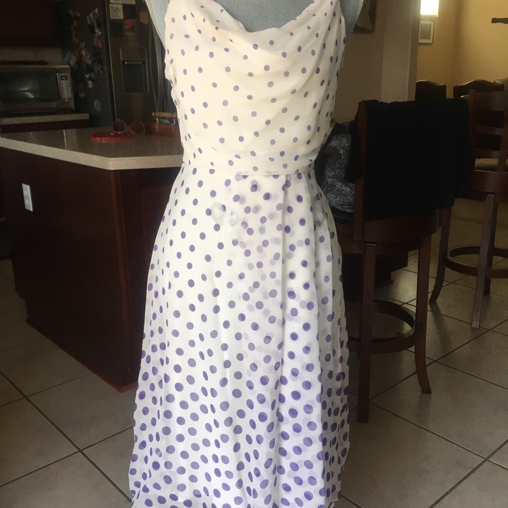 Carolina Herrera Silk Blend Dress Size 4